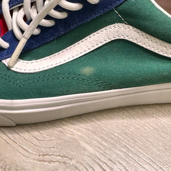 Vans Old Skool Yacht Colorblock Suede Canvas Skate Shoes Mens - 8.5 Womens - 10 - Picture 10 of 10